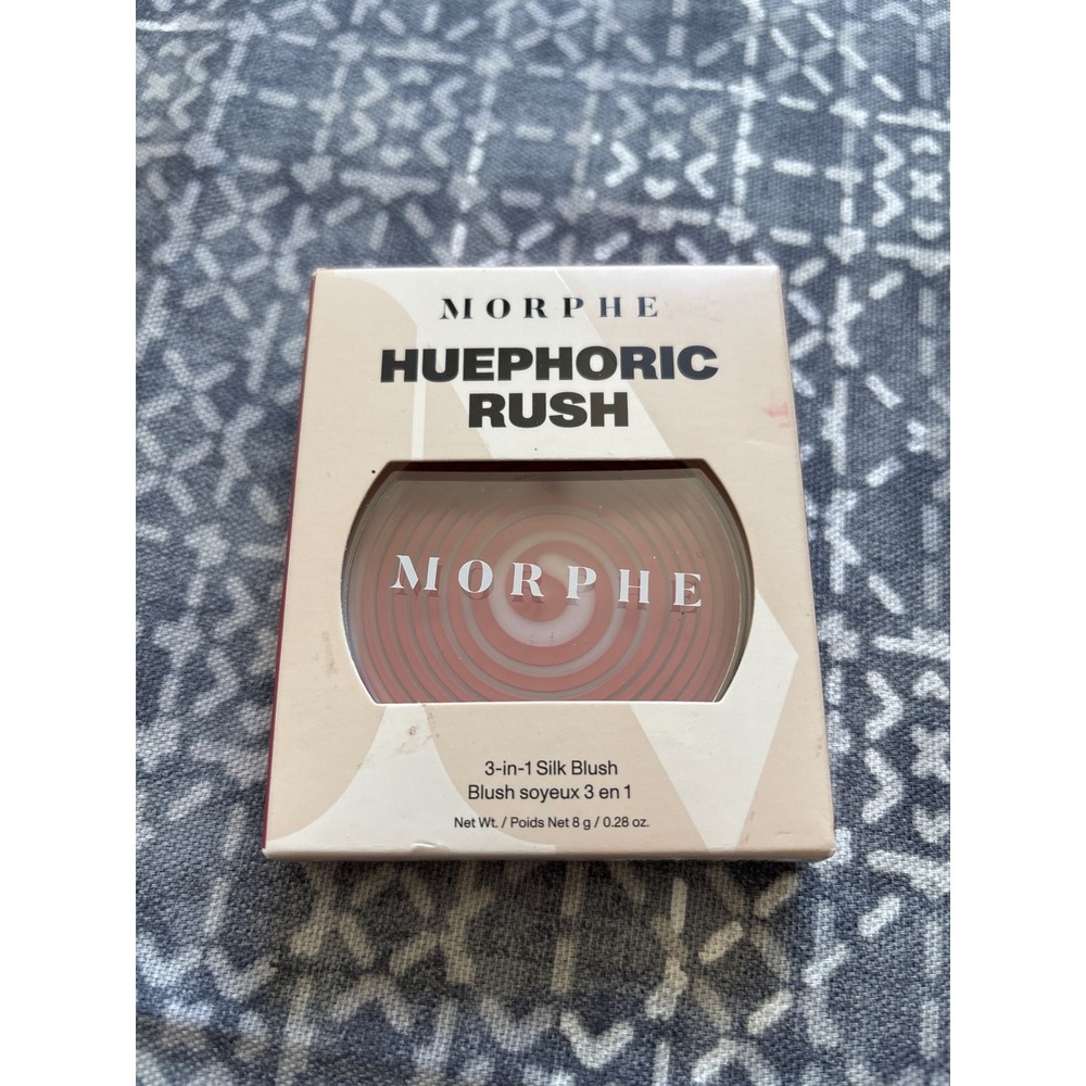 Morphe Huephoric Rush 3-in-1 Silk Blush Intoxicated 8g New Cream Matte Finish
